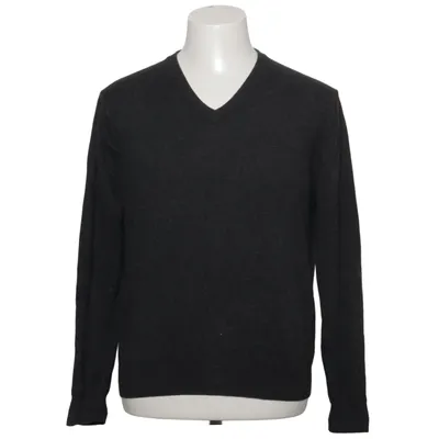 Pullover (Grijs) van Strokesman's Kasjmier, Katoen