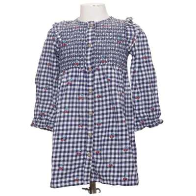 Dress (Blue, White, Multicolored) from Jojo Maman Bébé Cotton, Elastane, Polyamide