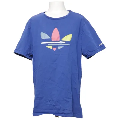 T-shirt (Bleu, Multicolore) de Adidas Coton