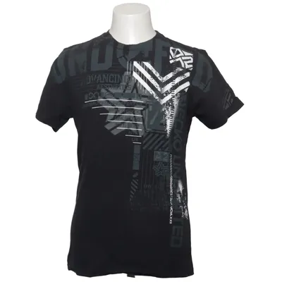 T-shirt (Black, White) from Ecko Unltd Cotton