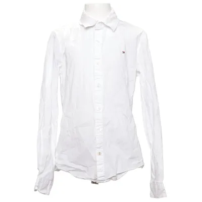 Skjorta (Vit) från Tommy Hilfiger Bomull, Elastan