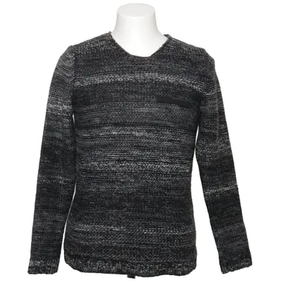 Sweater (Grå, Hvid) fra Leif Nelson Akryl, Uld