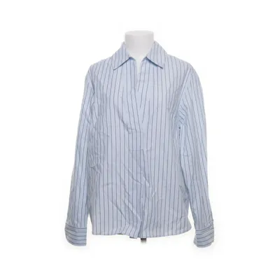 Shirt (Blauw, Zwart, Wit) van Samsøe & Samsøe Katoen, Lyocell