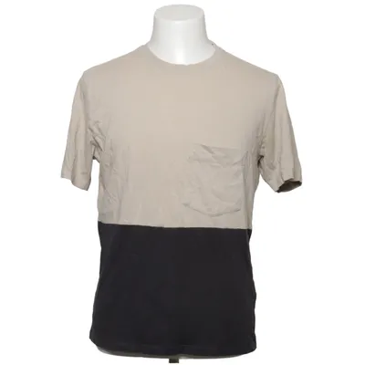 T-shirt (Beige, Black) from Zara Cotton