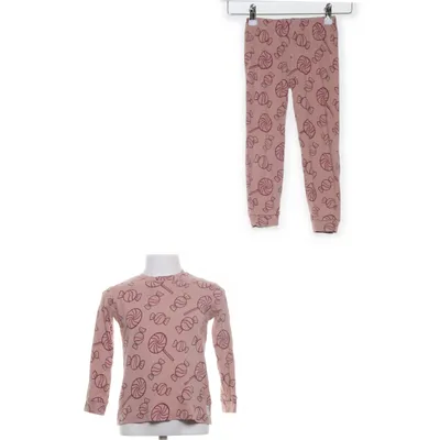 Pyjamas (Beige, Rosa) från Feetje Elastan, Ekologisk bomull