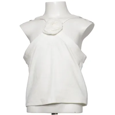 Top (White) from Zara Cotton, Elastane