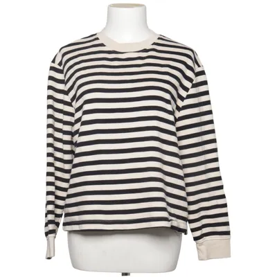 T-shirt à manches longues (Beige, Noir) de Selected Femme Coton biologique