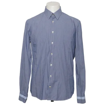 Shirt (Blue, White) from Yves Cotton, Elastane