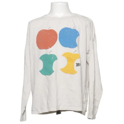 Langærmet t-shirt (Hvid, Flerfarvet) fra Bobo Choses Økologisk bomuld