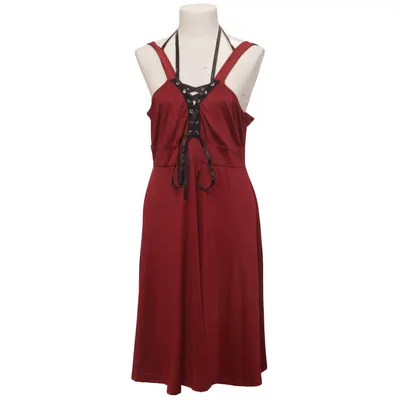 Klänning (Röd) Elastan, Polyester