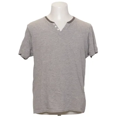 T-shirt manches longues (Gris) de Brave Soul Coton, Viscose