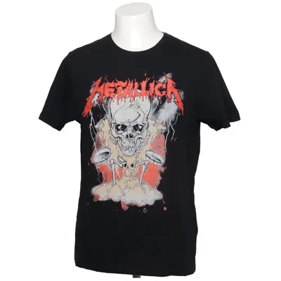 T-shirt (Zwart, Meerkleurig) van Metallica Katoen