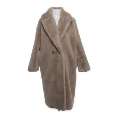 Manteau d'hiver (Beige) de Mango Fausse fourrure