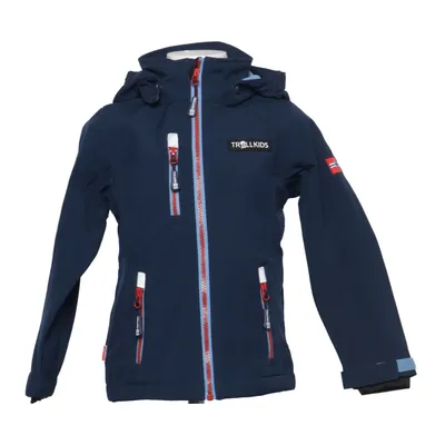 Softshell jacket (Blue) from Trollkids Polyester