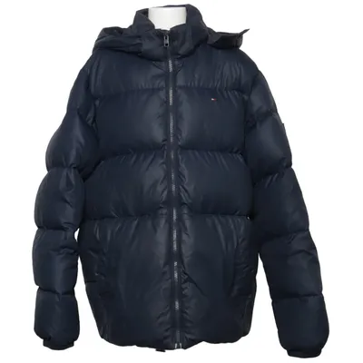 Dunjakke (Blå) fra Tommy Hilfiger Dun, Fjer, Polyester