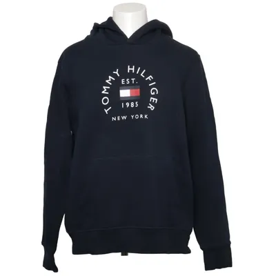 Hættetrøje (Sort) fra Tommy Hilfiger Bomuld, Polyester
