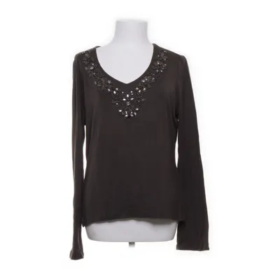 Long sleeve T-shirt (Brown) from More & More Elastane, Viscose