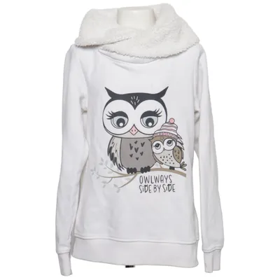 Hoodie (White, Gray, Multicolored) from Page One Young Cotton, Polyester