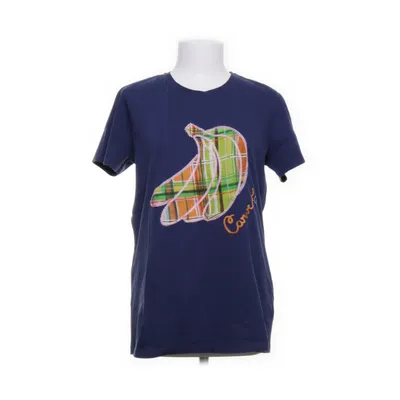 T-shirt (Blå, Flerfärgad) från Carven Bomull, Kupro, Silke