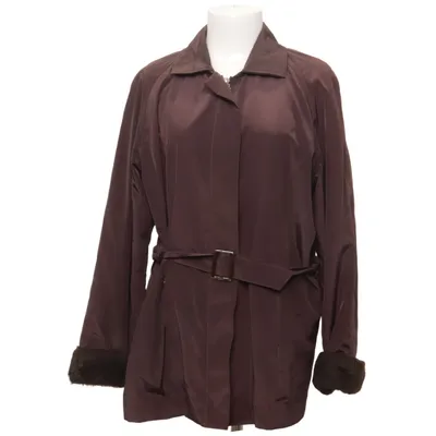Jacka (Brun) från Easy Wear Polyester, Polyuretan