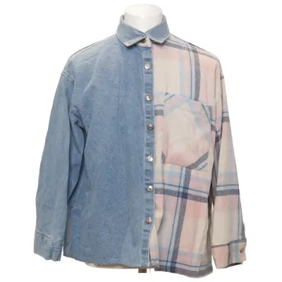 Surchemise (Bleu, Rose, Multicolore) de Crep Viscose