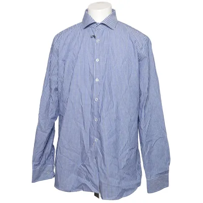 Shirt (Blue, White) from Nobel League Cotton
