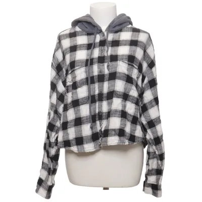 Hættetrøje (Sort, Hvid, Grå) fra American Eagle Bomuld, Polyester