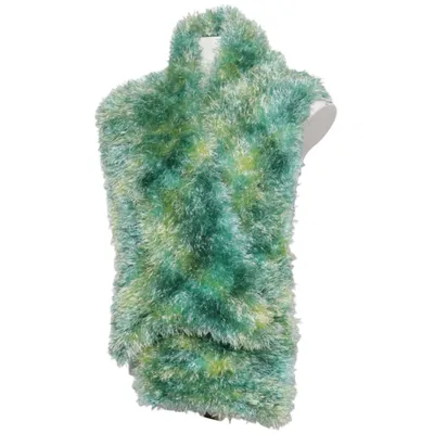 Scarf (Green, Yellow, Multicolored)