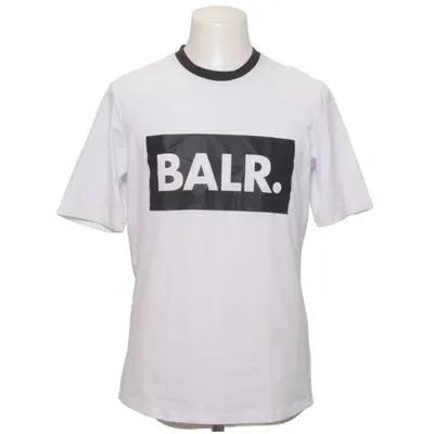 T-shirt (Blanc, Noir) de Balr. Coton, Élasthane
