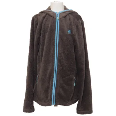 Capuchon sweater (Grijs, Blauw) van Fitz Polyester