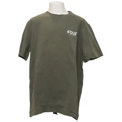 T-shirt (Groen) van FOUR Amsterdam Katoen