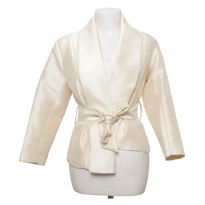 Blazer (White) from Kaoâ Acetate, Polyester
