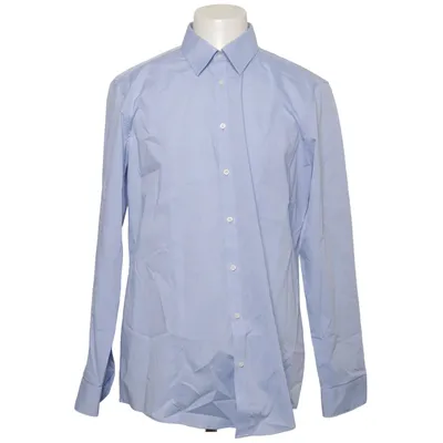 Shirt (Blauw) van Venti Katoen, Elastaan