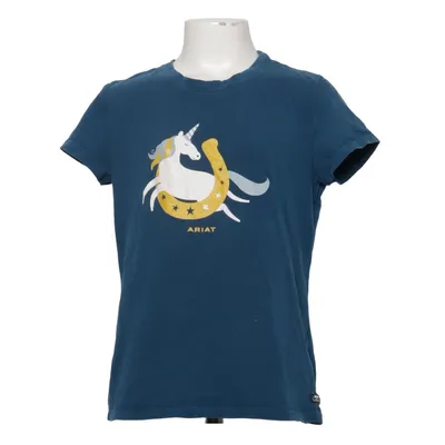 T-shirt (Bleu) de Ariat Coton, Élasthane