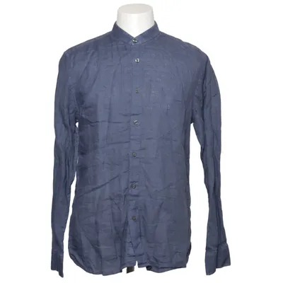 Shirt (Blauw) van 120% Lino Linnen