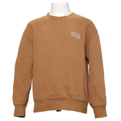 Collegetröja (Brun) från Garcia Bomull, Polyester