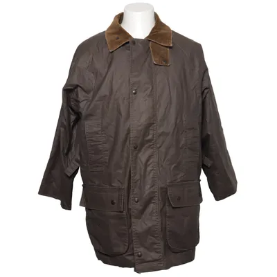Hunting jacket (Brown) from Bergson Acrylic, Polyester