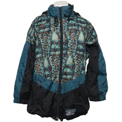 Regenjack (Blauw, Zwart, Meerkleurig) van Linea Primero Katoen, Polyamide, Polyester