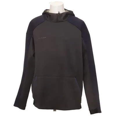 Huvtröja (Blå, Grå) från Mammut Elastan, Lyocell, Polyester