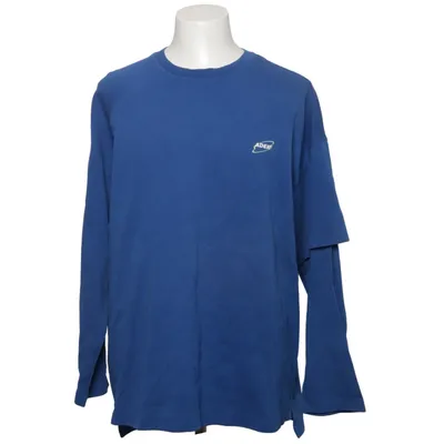 Långärmad t-shirt (Blå) från Adererror Bomull, Polyester