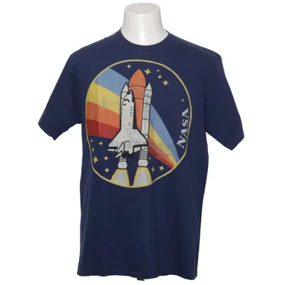 T-shirt (Blau, Mehrfarbig) von Port & Company Baumwolle