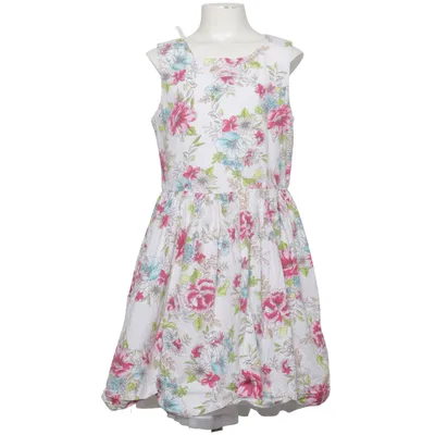 Kjole (Hvid, Flerfarvet) fra YD Bomuld, Polyester