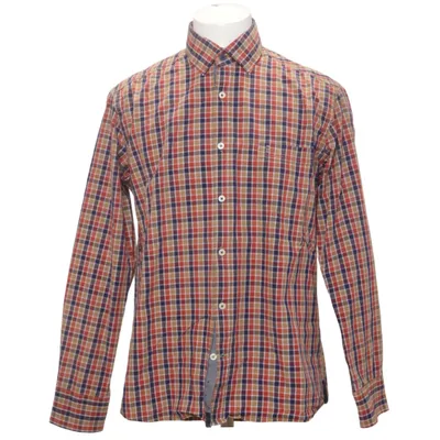 Shirt (Blauw, Rood, Beige) van Calamar Katoen