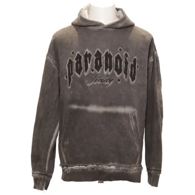 Huvtröja (Paranoid Society) från Black Squad Bomull, Polyester