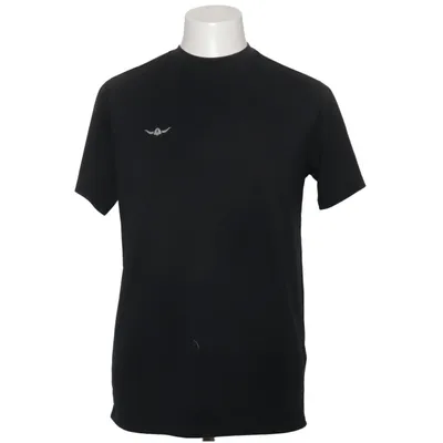 T-shirt (Noir) de Kaikkialla Coton, Élasthane, Polyester