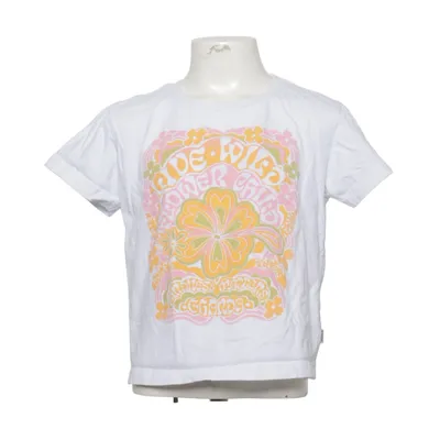 T-shirt (White, Multicolored) from Ghanda Cotton