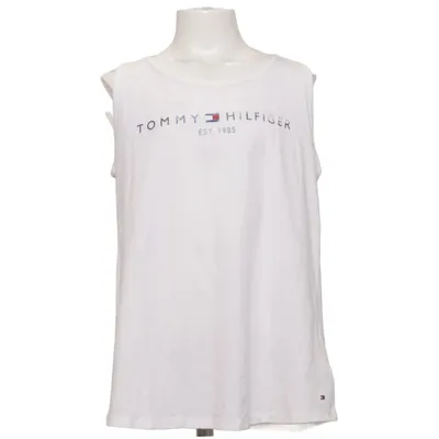 Tanktop (Wit) van Tommy Hilfiger Katoen, Polyester