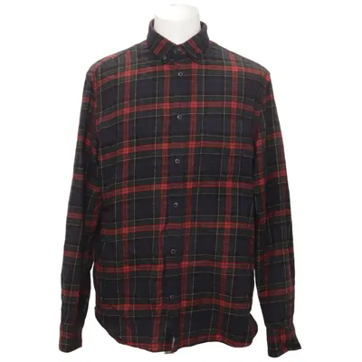 Flanellen overhemd (Blauw, Meerkleurig) van L.O.G.G by H&M Katoen