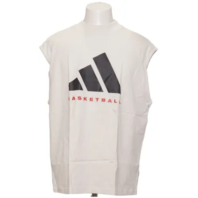 Basketball shirt (White, Black, Red) from Adidas Cotton