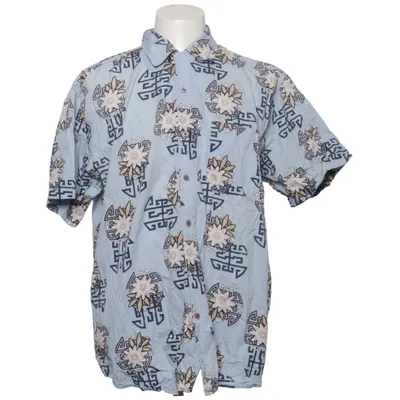 Short sleeve shirt (Blue, Multicolored) from Ken Cotton